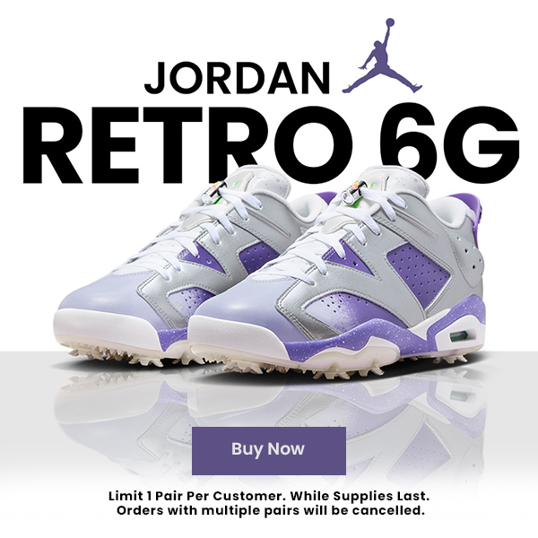 Just Dropped! NEW Nike Jordan Retro 6G NRG! - worldwide golf ...